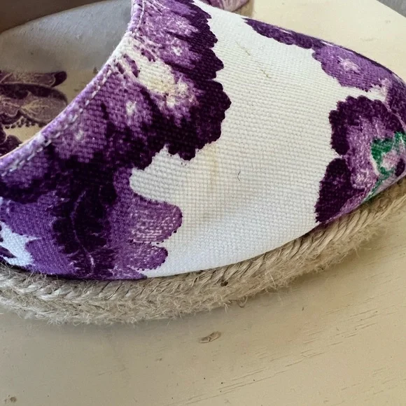 Burberry Wedge Wrap Sandals - Picture 8 of 8